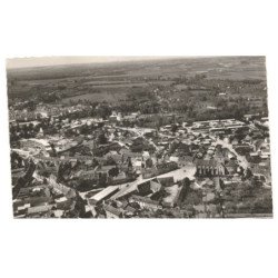 FALAISE: guibray, l'église, le collège vue aérienne 10X15 - très bon état