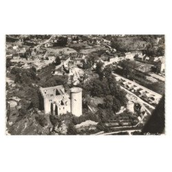 FALAISE: château la tour talbot vue aérienne 10X15 - très bon état