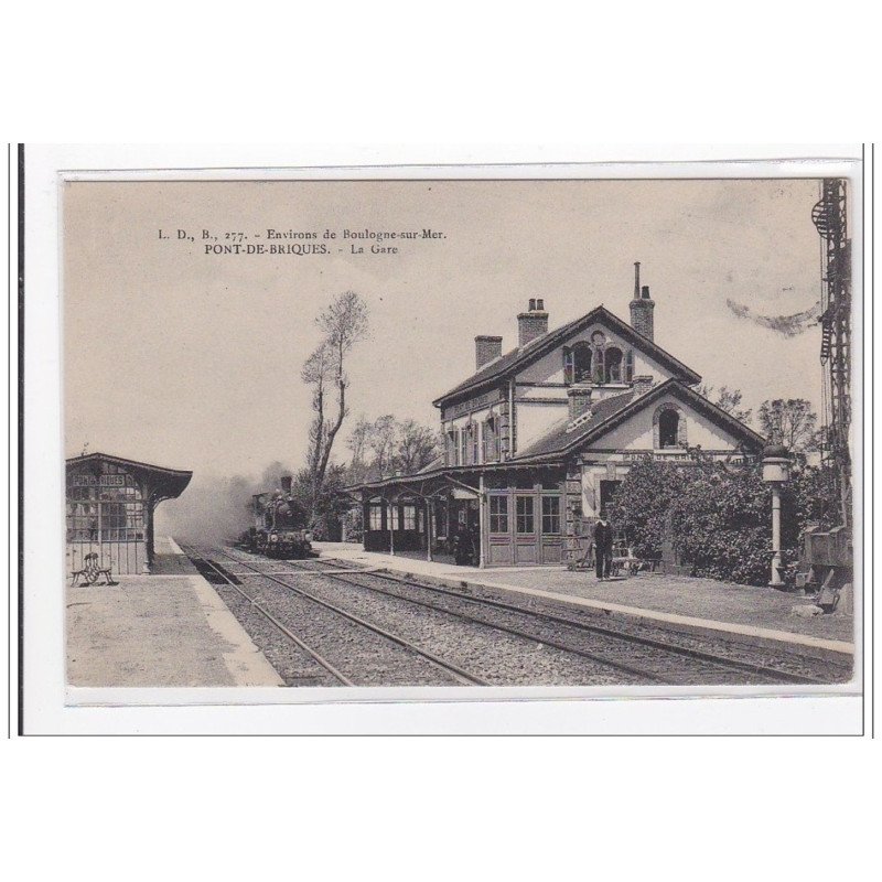 PONT-de-BRIQUES : la gare - tres bon etat