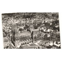BAYEUX: la cathédrale vue aérienne 10X15 - très bon état