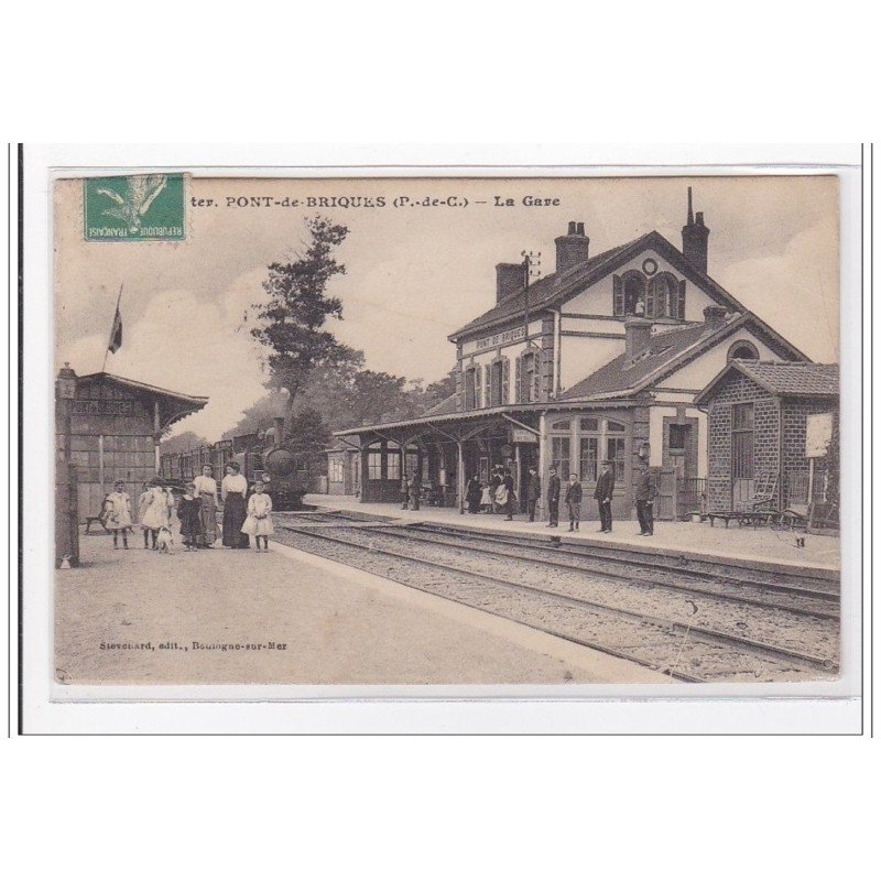 PONT-de-BRIQUES : la gare - tres bon etat