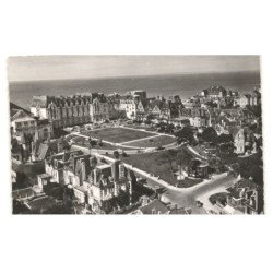 CABOURG: jardins du casino vue aérienne 10X15 - très bon état