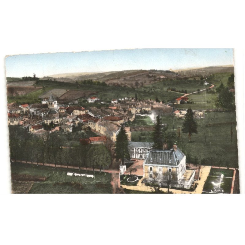 VILLARS: vue générale vue aérienne 10x15 - très bon état