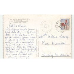 THENON: quartier de l'église vue aérienne 10x15 - très bon état
