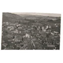 SAINT-PARDOUX: l'église et le bourg vue aérienne 10x15 - très bon état