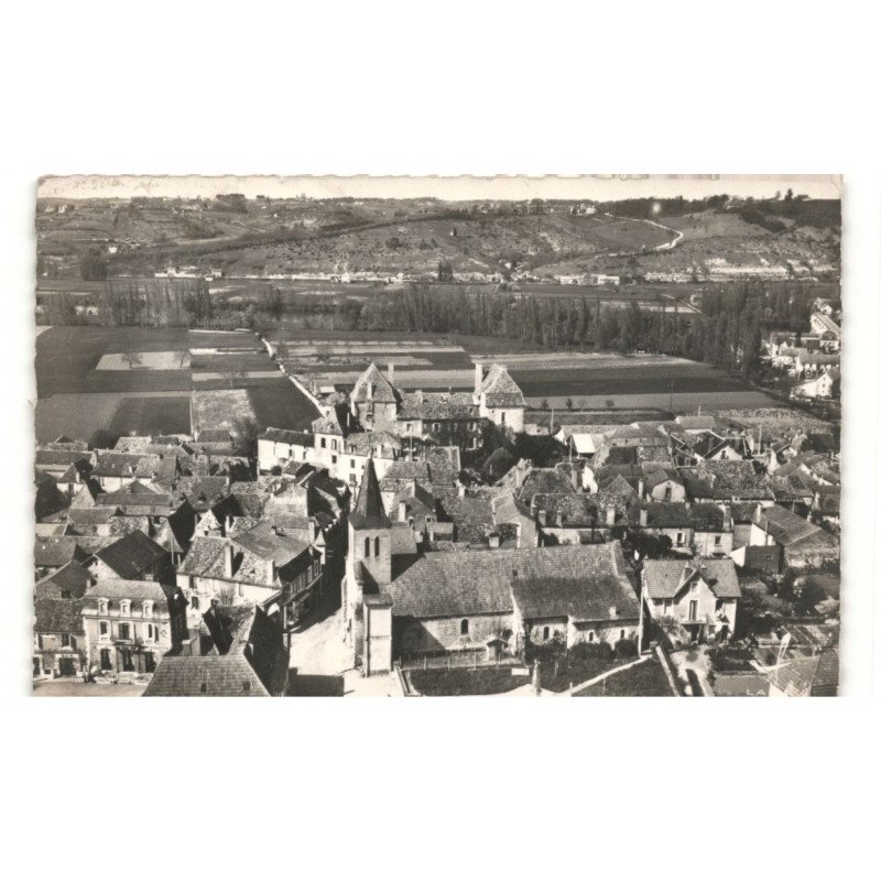 SIORAC-en-PERIGORD: vue générale vue aérienne 10x15 - très bon état