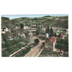 SAINT-CYPRIEN: vue panoramique vue aérienne 10x15 - état