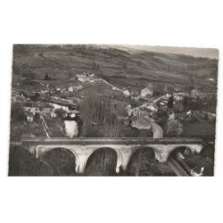 SAINT-PARDOUX: le viaduc vue aérienne 10x15 - très bon état