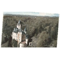 SAINT-CYPRIEN: le château de la roque vue aérienne 10x15 - très bon état