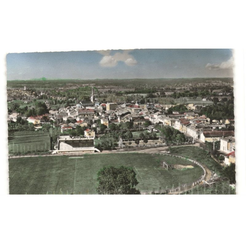 LA ROCHE-CHALAIS: vue aérienne 10x15 - très bon état