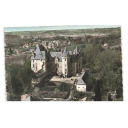 LANQUAIS: château de brandoy vue aérienne 10x15 - très bon état