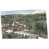 CORGNAC-sur-L'ISLE: le pont sur l'isle et vue panoramique vue aérienne 10x15 - très bon état