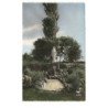 ECHOURGNAC: la trappe de bonne espérance statue de saint-bernard vue aérienne 10x15 - très bon état