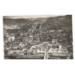 LE BUGUE: vue générale vue aérienne 10x15 - très bon état