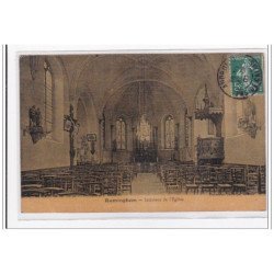 RUMINGHEM : intérieur de l'eglise - tres bon etat