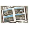 SAINT-AUBIN-sur-MER: souvenir de camping, plage, falaises, église et vue générale vue aérienne 10X15 - très bon état