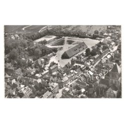 SAINT-PIERRE-sur-DIVES: rue de falaise vue aérienne 10X15 - très bon état
