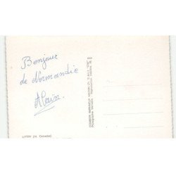 LITTRY: vue générale vue aérienne 10X15 - très bon état