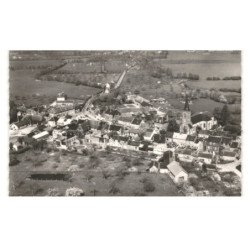 SAINT-JULIEN-le-FAUCON: vue générale vue aérienne 10X15 - très bon état (timbre arraché)