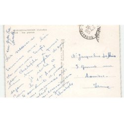 SAINT-JULIEN-le-FAUCON: vue générale vue aérienne 10X15 - très bon état (timbre arraché)
