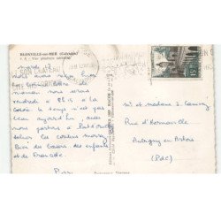 BLONVILLE-sur-MER: vue générale vue aérienne 10X15 - très bon état