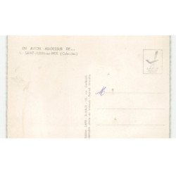SAINT-AUBIN-sur-MER: vue aérienne 10X15 - très bon état