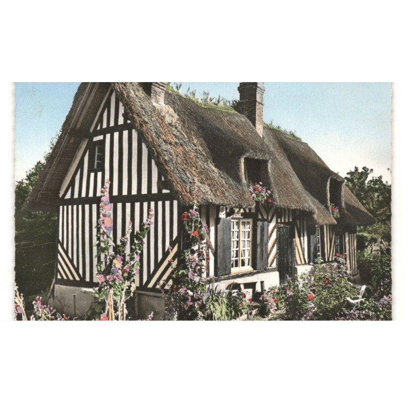 CALVADOS: "ma normandie" maison, vue aérienne 10X15 - état