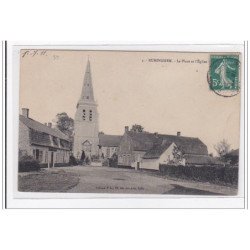 RUMINGHEM : la place et l'eglise - tres bon etat