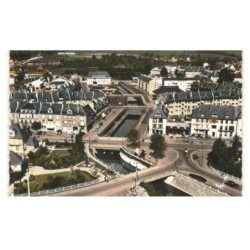 CONDE-sur-NOIREAU: vue panoramique vue aérienne 10X15 - très bon état