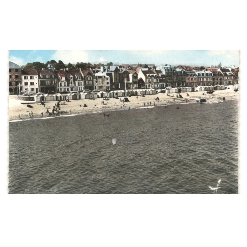 LANGRUNE-sur-MER: vue panoramique vue aérienne 10X15 - très bon état
