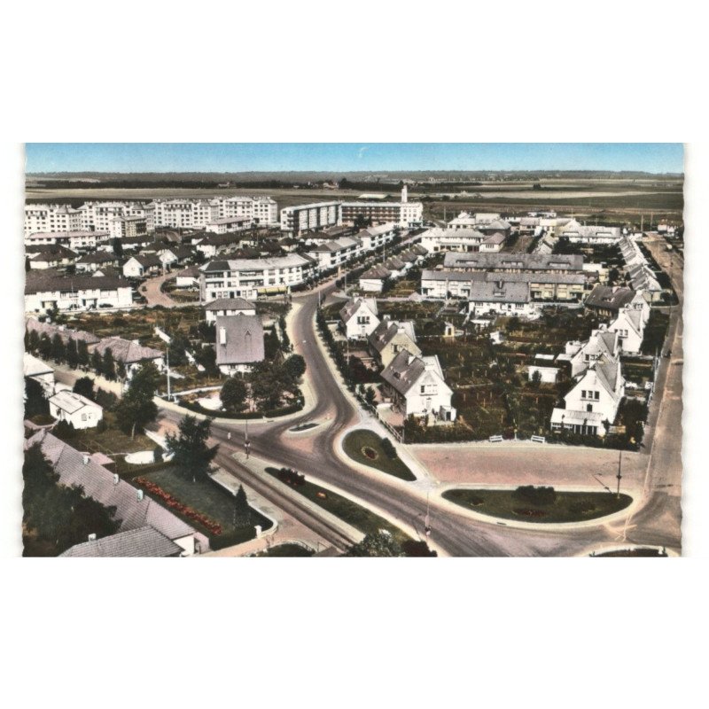 COLOMBELLES: vue panoramique vue aérienne 10X15 - très bon état