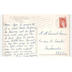 LA BRECHE D'HERMANVILLE: la chapelle vue aérienne 10X15 - très bon état