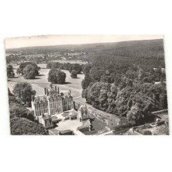 BALLEROY: le château vue aérienne 10X15 - très bon état