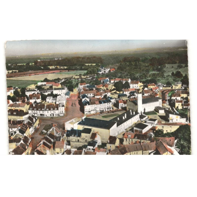 ARGENCES: vue générale vue aérienne 10X15 - très bon état