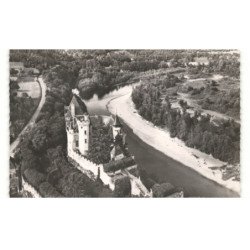 VITRAC: vallée de la dordogne, château de montfort vue aérienne 10x15 - très bon état