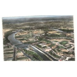 TREMOLAT: vue générale du single vue aérienne 10x15 - très bon état