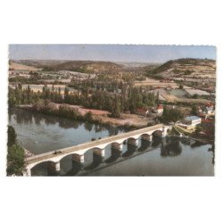 SIORAC-en-PERIGORD: le pont vue aérienne 10x15 - très bon état
