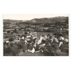 SERGEAC: vue générale église du XIe siècle vue aérienne 10x15 - très bon état