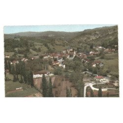 SAINT-POMPON: vue panoramique vue aérienne 10x15 - très bon état