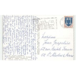 SAINT-MEDARD-D'EXCIDEUIL: château d'essendieras vue aérienne 10x15 - très bon état