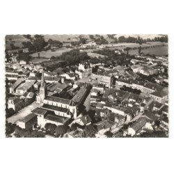 LA ROCHE-CHALAIS: vue panoramique vue aérienne 10x15 - très bon état