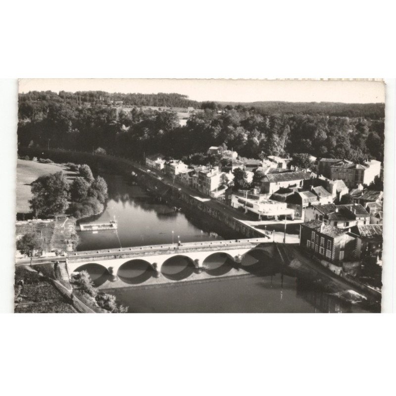 MUSSIDAN: le pont vue aérienne 10x15 - très bon état