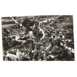 MONTIGNAC-sur-VEZERE: la vézère vue aérienne 10x15 - très bon état