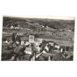 MAUZENS-et-MIREMONT: bourg vue aérienne 10x15 - très bon état