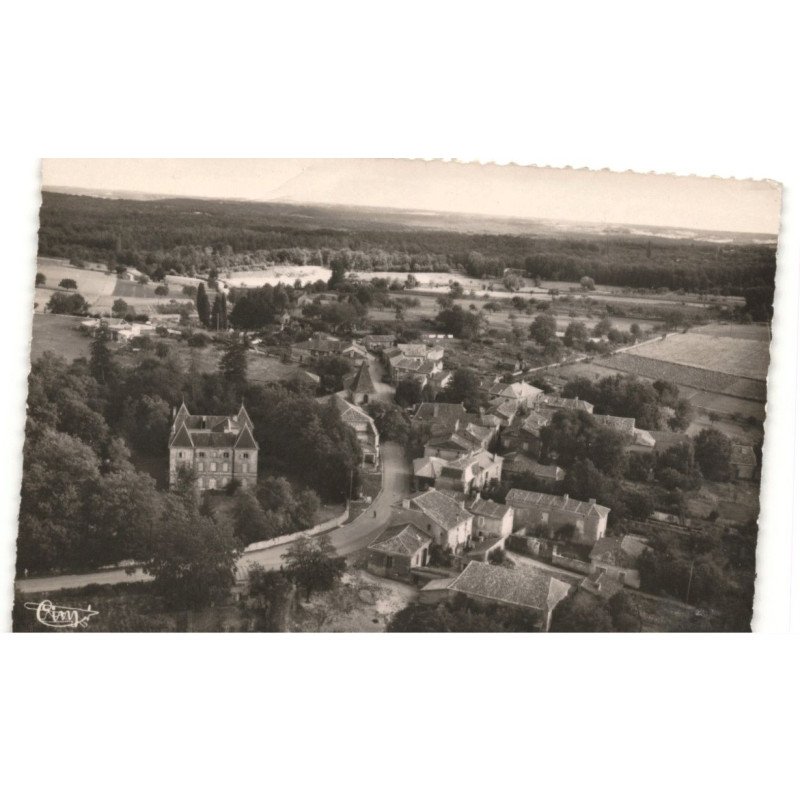 MENSIGNAC: vue aérienne 10x15 - très bon état