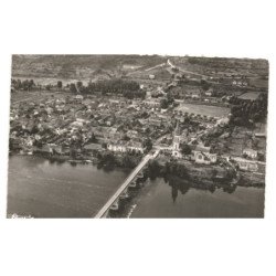 LALINDE: vue panoramique, côté sud vue aérienne 10x15 - très bon état