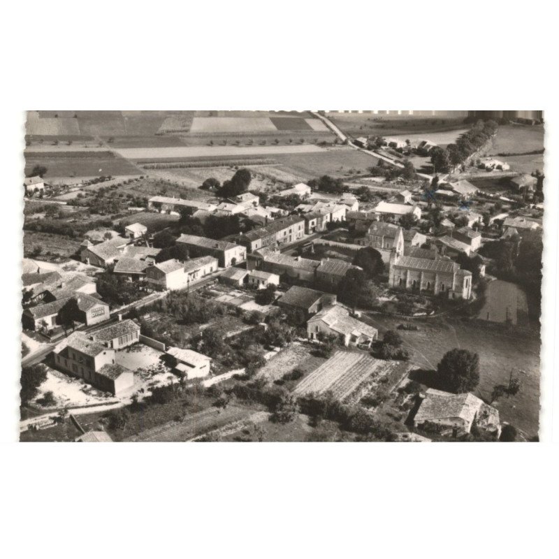FONROQUE: vue aérienne 10x15 - très bon état