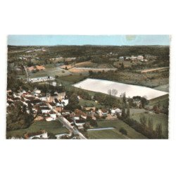 CELLES: vue générale vue aérienne 10x15 - très bon état