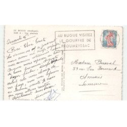 LE BUGUE: vue générale vue aérienne 10x15 - très bon état