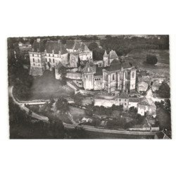 BIRON: château vue aérienne 10x15 - très bon état